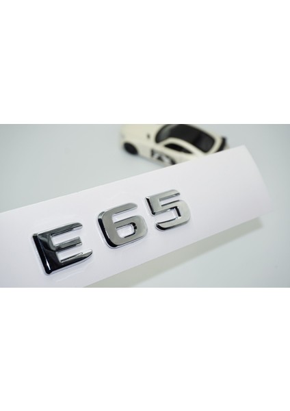 E65 Bagaj Krom Abs 3m 3D Yazı Logo Benz Ile Uyumlu