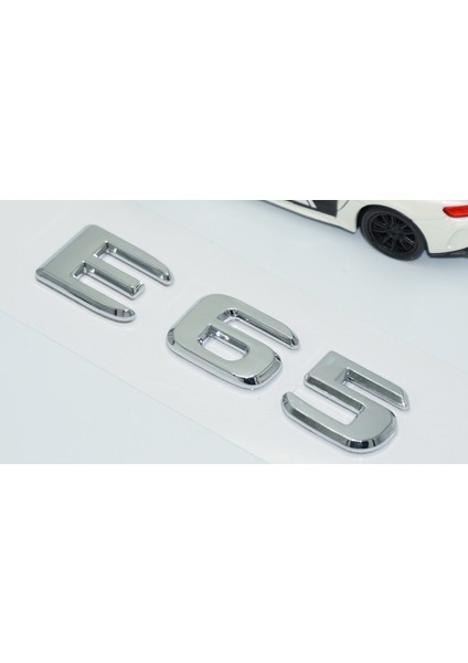 E65 Bagaj Krom Abs 3m 3D Yazı Logo Benz Ile Uyumlu fırsatları