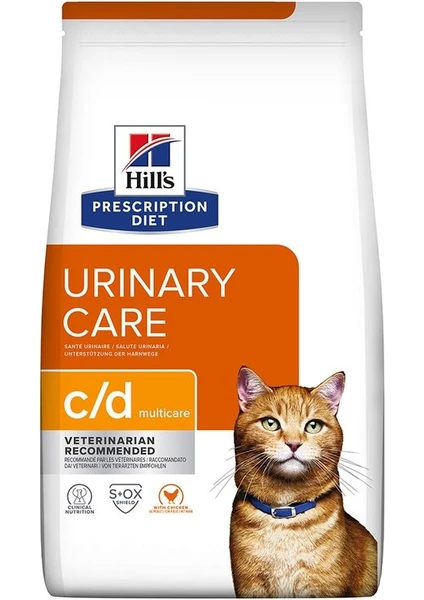 Hıll's Prescrıptıon Dıet C/d Multicare Kedi Maması 1.5 kg