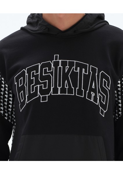 Beşiktaş Erkek Kapüşonlu Sweatshırt 7324223T3