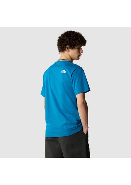 M S/S Easy Tee Blue T-Shirt indirimleri