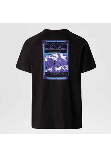 M S/S North Faces Tee Black T-Shirt indirimleri