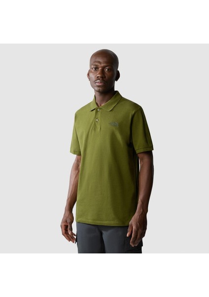 The North Face M Polo Pıquet - Eu Olive T-Shirt