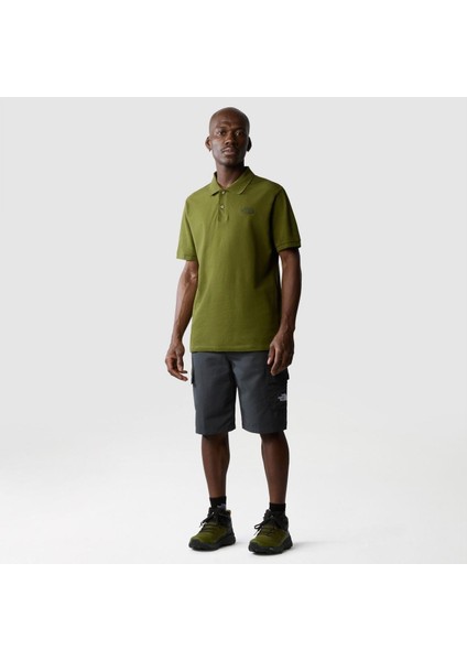 The North Face M Polo Pıquet - Eu Olive T-Shirt