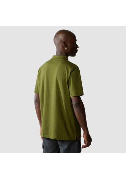 The North Face M Polo Pıquet - Eu Olive T-Shirt