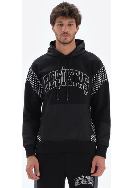 Beşiktaş Erkek Kapüşonlu Sweatshırt 7324223T3