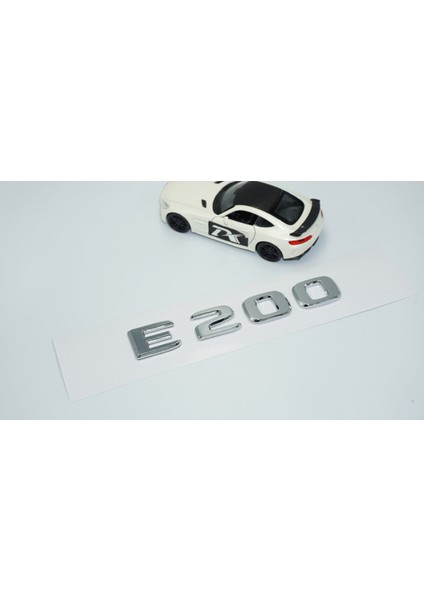 E200 Bagaj Krom Abs 3m 3D Yazı Logo Benz Ile Uyumlu