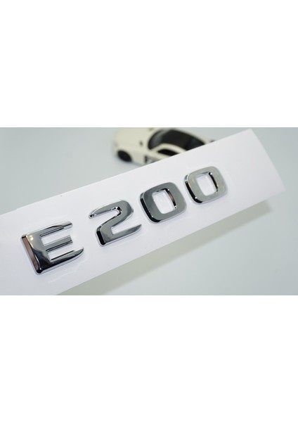 E200 Bagaj Krom Abs 3m 3D Yazı Logo Benz Ile Uyumlu