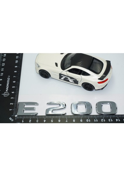 E200 Bagaj Krom Abs 3m 3D Yazı Logo Benz Ile Uyumlu
