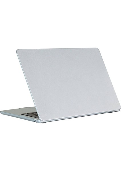 Apple Macbook Air 13.6" 2024 M3 M2 A3113 A2681 Kılıf Premium Ince Pc Mat Bottom Kapak