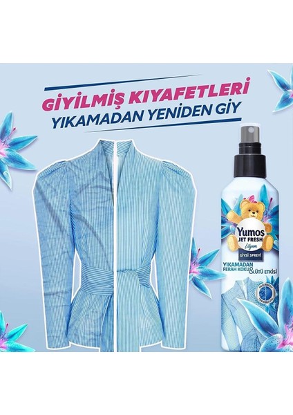 7 Al 6 Öde Yumoş Ütü Etkisi Giysi Spreyi Lilyum 200 Ml, Pamuk Hediyeli