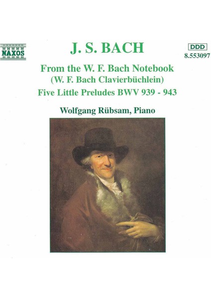 Bach: From The W.f. Bach Notebook, 5 Lıttle Prelud-Cd