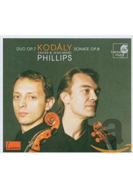 Kodaly: Duo Op 7, Cello Sonata Op 8-Cd