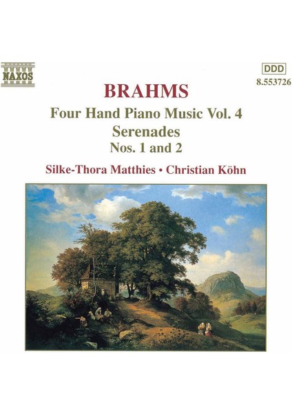 Brahms: Four Hand Pıano Musıc Vol.4-Cd