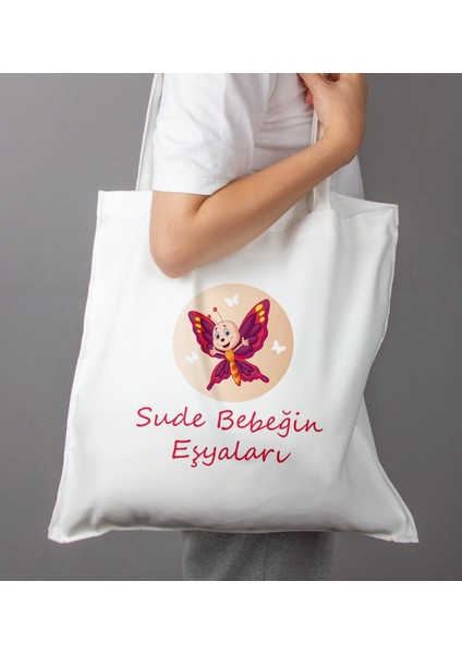 Bebeklere Özel Çantasında Kişiye Özel Zıbın Önük ve Patik Bebek Hediye Seti 109775 fırsatları