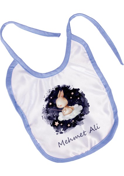 Bebeklere Özel Çantasında Kişiye Özel Battaniye ve Önlük Bebek Hediye Seti 110083 fırsatları