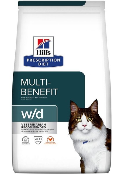 Hıll's Prescrıptıon Dıet W/d Multi-Benefit Kedi Maması 3kg