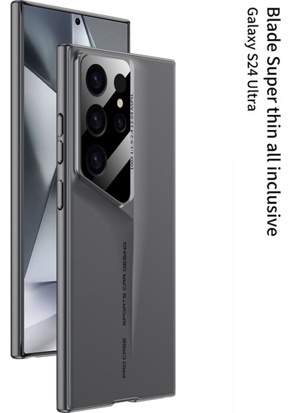 Samsung Galaxy S23 Ultra Uyumlu Kılıf Kamera Korumalı Ultra Thin Lüx Sert Procase Rubber Kapak fiyatları