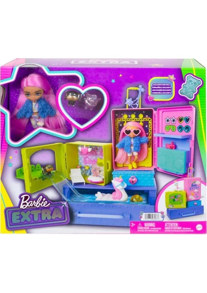 HDY91 Barbie Extra - Mini Bebekler ve Hayvan Dostlarının Seyahat Maceraları
