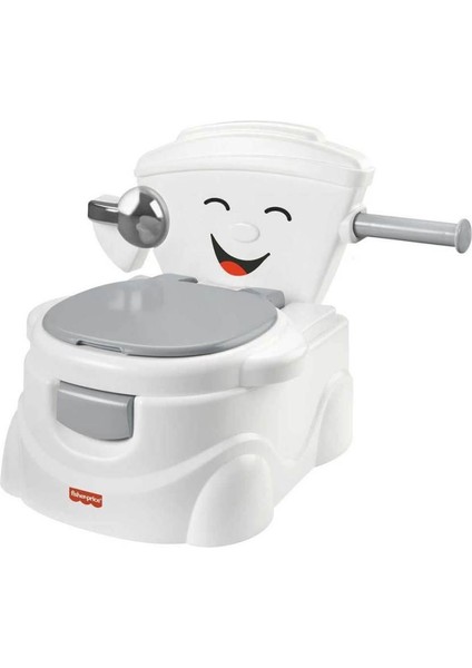 HJC40 Fisher-Price Eğitici Eğlenceli Tuvalet (Türkçe)-Mattel