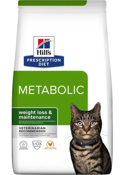 Hıll's Prescrıptıon Dıet Metabolic Kedi Maması 1.5 kg