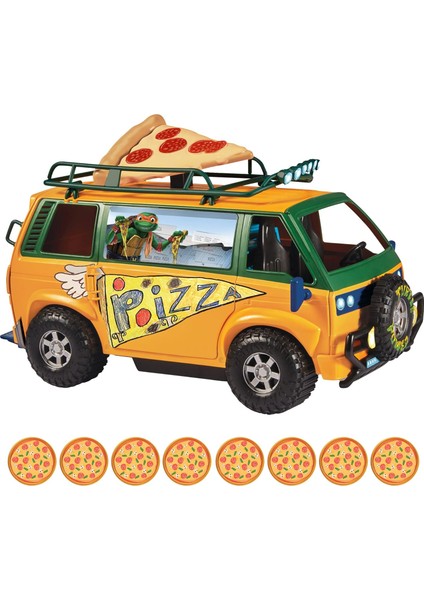 Tmnt Ninja Kaplumbağalar Karavan Pizzafire Van