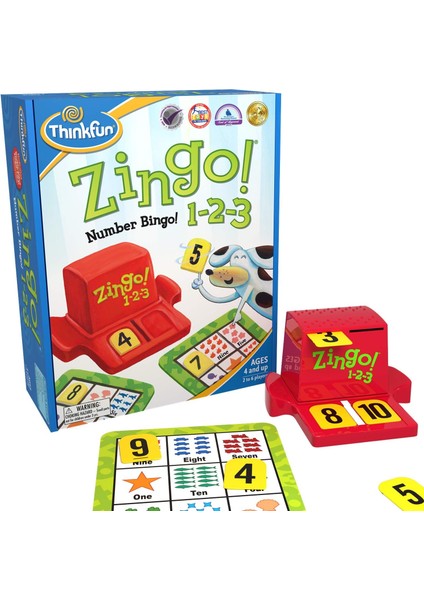 Thinkfun - Zingo! 1,2,3