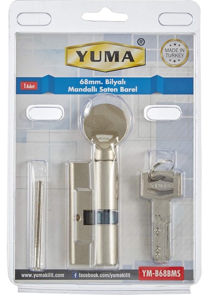 Yuma 68 mm Bilyali Barel 3 Anah. Mandalli Saten