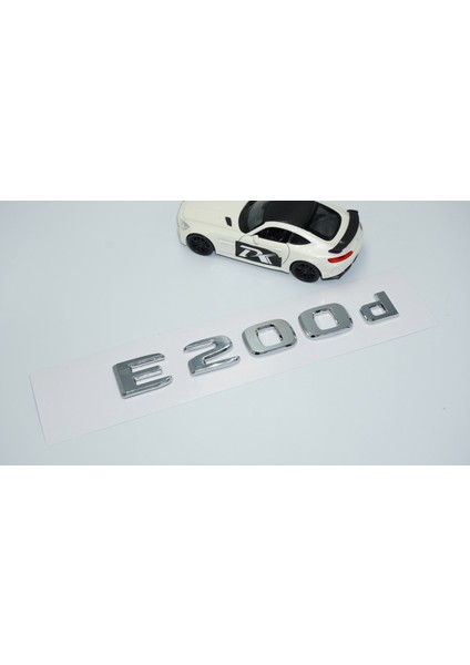 E200D Bagaj Krom Abs 3m 3D Yazı Logo Benz Ile Uyumlu