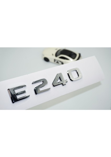 E240 Bagaj Krom Abs 3m 3D Yazı Logo Benz Ile Uyumlu