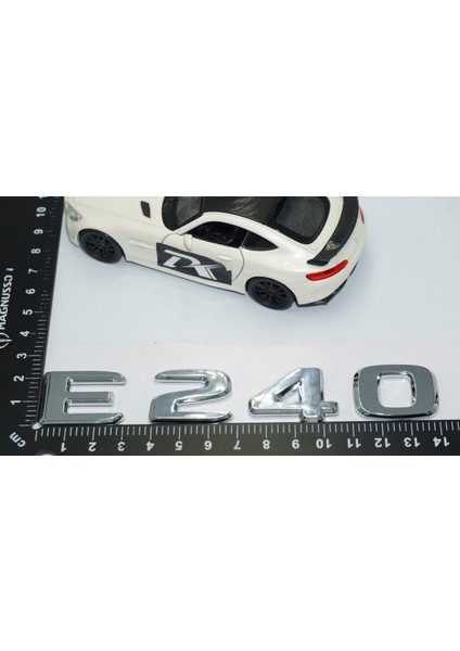 E240 Bagaj Krom Abs 3m 3D Yazı Logo Benz Ile Uyumlu