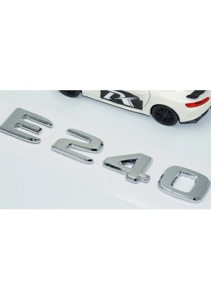 E240 Bagaj Krom Abs 3m 3D Yazı Logo Benz Ile Uyumlu