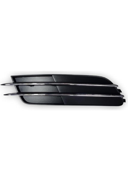 Audi A6 2012-2014 Ön Tampon Sol Sis Farı Kapağı Krom Çıtalı 4G0807681F