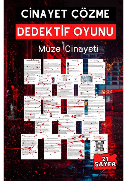 Müze Davası - Dedektif Oyunu - Cinayet Çözme Oyunu - Dedektiflik Suçluyu Bulma Gizemli Davalar