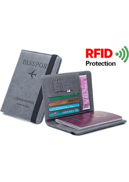 Rfıd Pasaport Klipsi Seyahat Kılıfı Cüzdan Kadın Erkek Aile Tatili Seyahat Esasları Kahverengi (Yurt Dışından) fiyatları