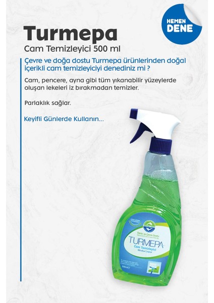 7 Al 6 Öde Turmepa Cam Temizleyici 500 Ml, Pamuk Hediyeli fiyatları