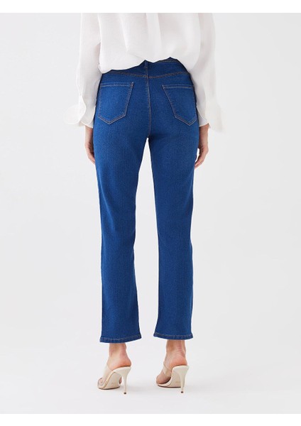 Lcwaıkıkı Basic Kadın Yüksek Bel Slim Fit Düz Jean Pantolon indirimleri