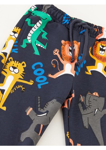 Lcw Baby Beli Lastikli Baskılı Erkek Bebek Jogger Eşofman Alt modelleri
