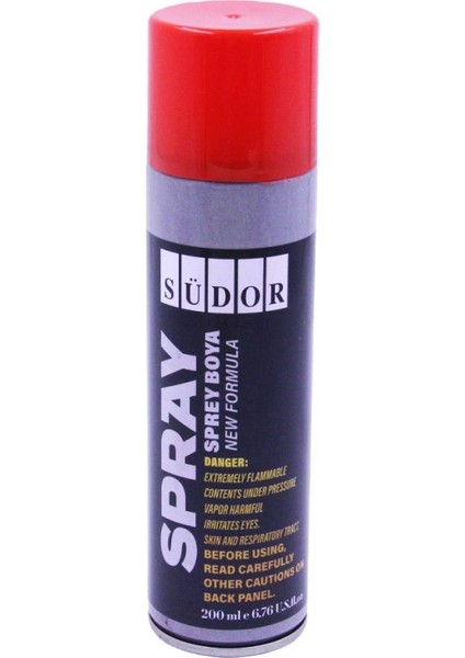 Südor Sprey Boya 200 ml - Kırmızı