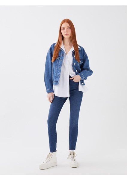 Lcw Jeans Yüksek Bel Süper Skinny Fit Kadın Jean Pantolon