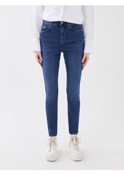Lcw Jeans Yüksek Bel Süper Skinny Fit Kadın Jean Pantolon