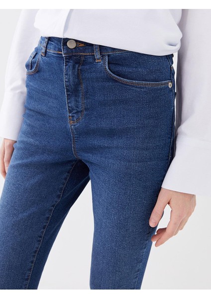 Lcw Jeans Yüksek Bel Süper Skinny Fit Kadın Jean Pantolon