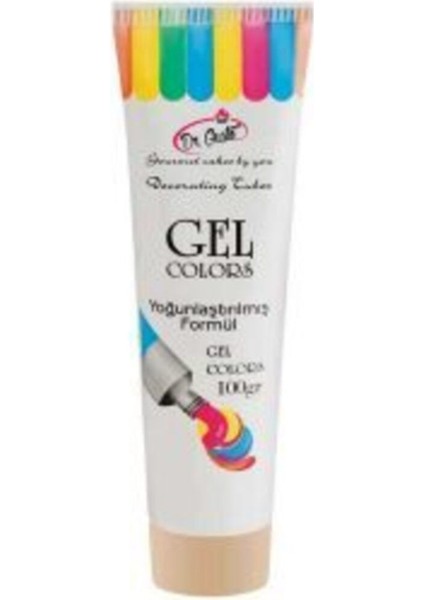 Tekçe Konstre Jel Gıda Boyası 100 gr Ten Rengi