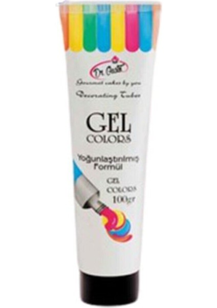 Siyah Tüp Jel Boya 100 gr