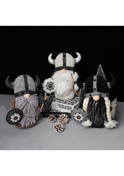 Viking Savaşçısı Gnome Bebeği Cüce Bebeği (Yurt Dışından)