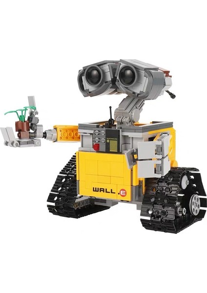 90101 Film Wall-E Robot 008 Yapı Taşı Oyuncak Montajı Zorluk (Yurt Dışından)