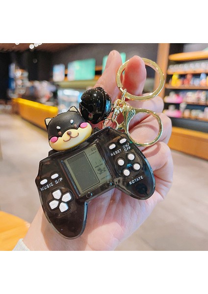Yaratıcı Karikatür Kişiselleştirilmiş Mini Oyun Konsolu Anahtarlık (Yurt Dışından)