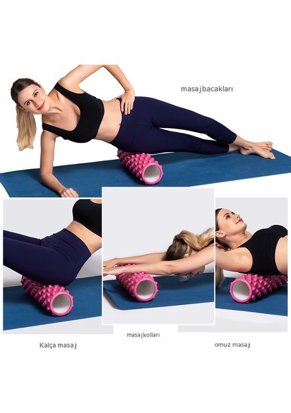 Ev Yoga Eğitim Fitness Massage Stick (Yurt Dışından)