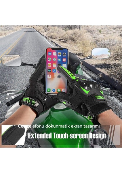 Bahar ve Yaz Motosiklet Sürme Koruyucu Cep Telefonu Dokunmatik Ekran Eldiveni (Yurt Dışından) modelleri