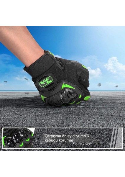 Bahar ve Yaz Motosiklet Sürme Koruyucu Cep Telefonu Dokunmatik Ekran Eldiveni (Yurt Dışından) fırsatları